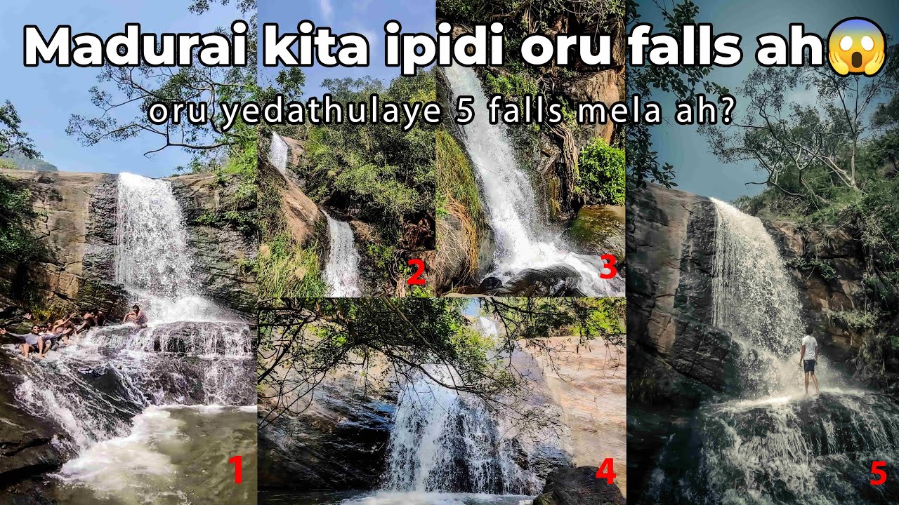 Madurai kita ipidi oru falls ah | Hidden Waterfalls | More than 5 waterfalls | vlog | Selva Cars