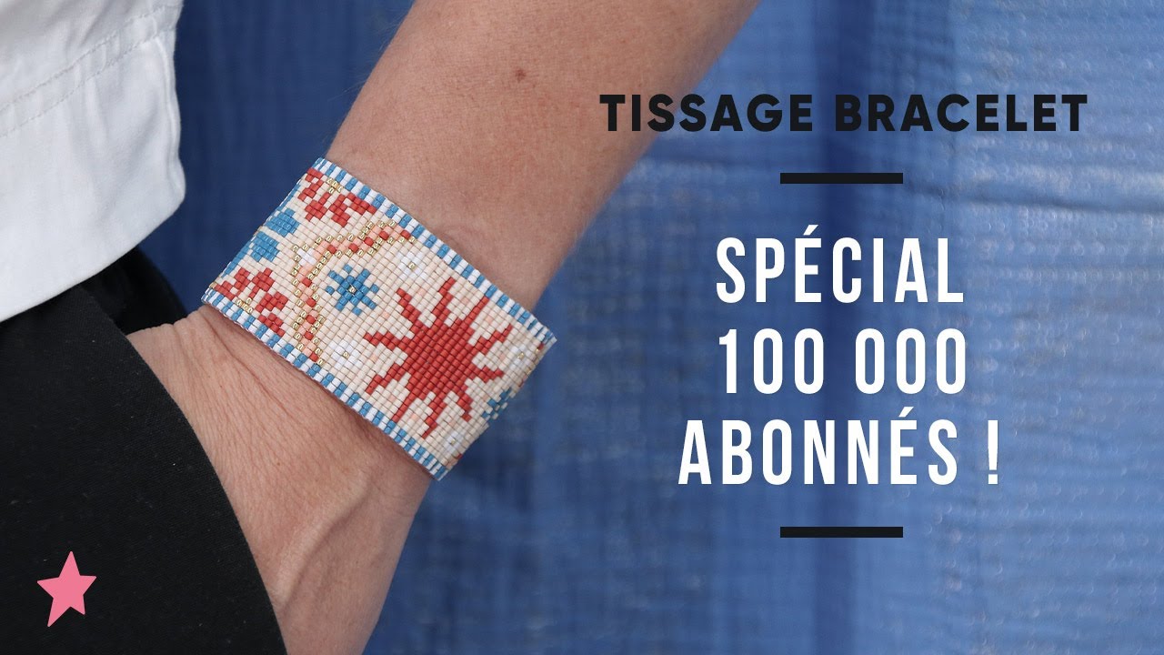 Tissage Miyuki Soleil Spécial 100 000 Abonnés ! - Partie 2 - Tissage de perles au métier à tisser