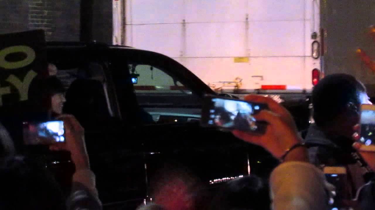 Infinite Leaving Hammerstein Ballroom in NYC 131116