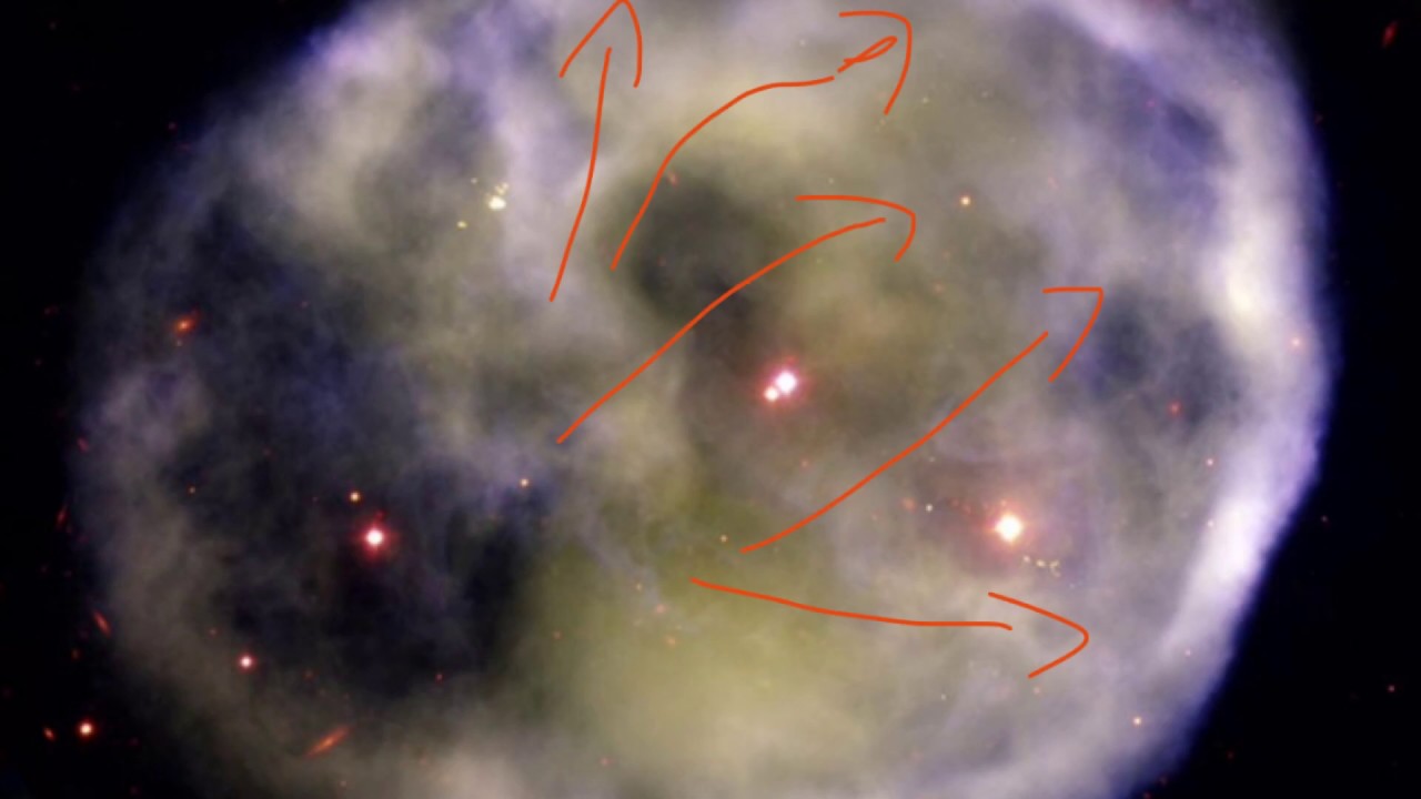 Nebula NGC 246 Skull Nebula