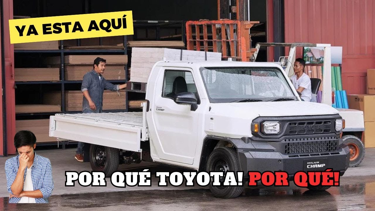YA LLEGÓ LA HILUX CHAMP(STOUT) A LATINOAMERICA
