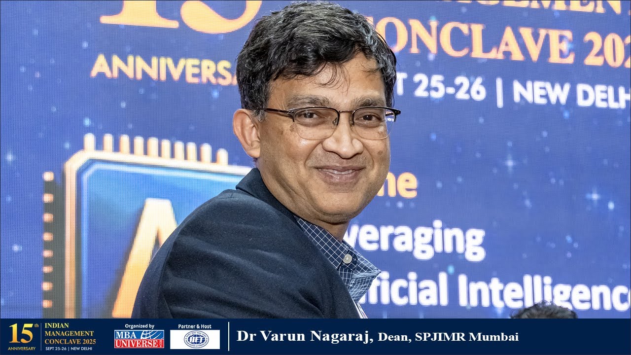 IMC 2025 | PLENARY SESSION 2| Dr Varun Nagaraj, Dean, SPJIMR Mumbai