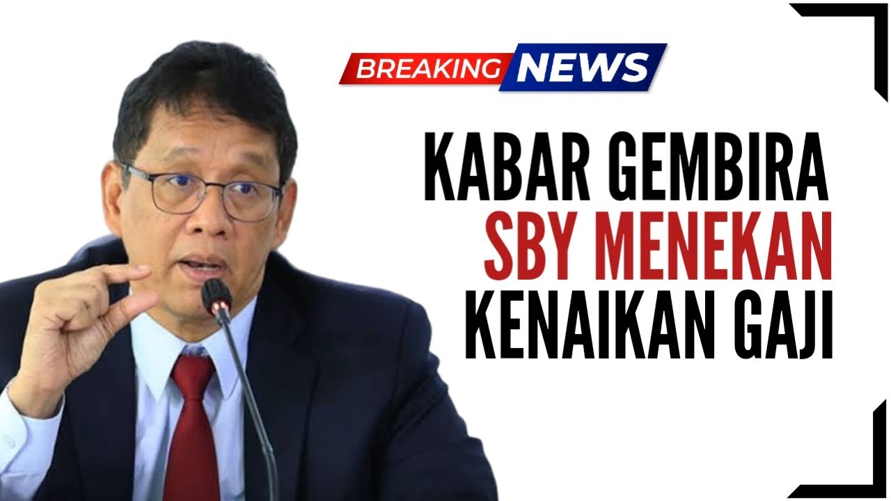 BERITA BAIK! SBY Desak Presiden Realisasikan Rapel Kenaikan Gaji Pensiunan & ASN 2026!