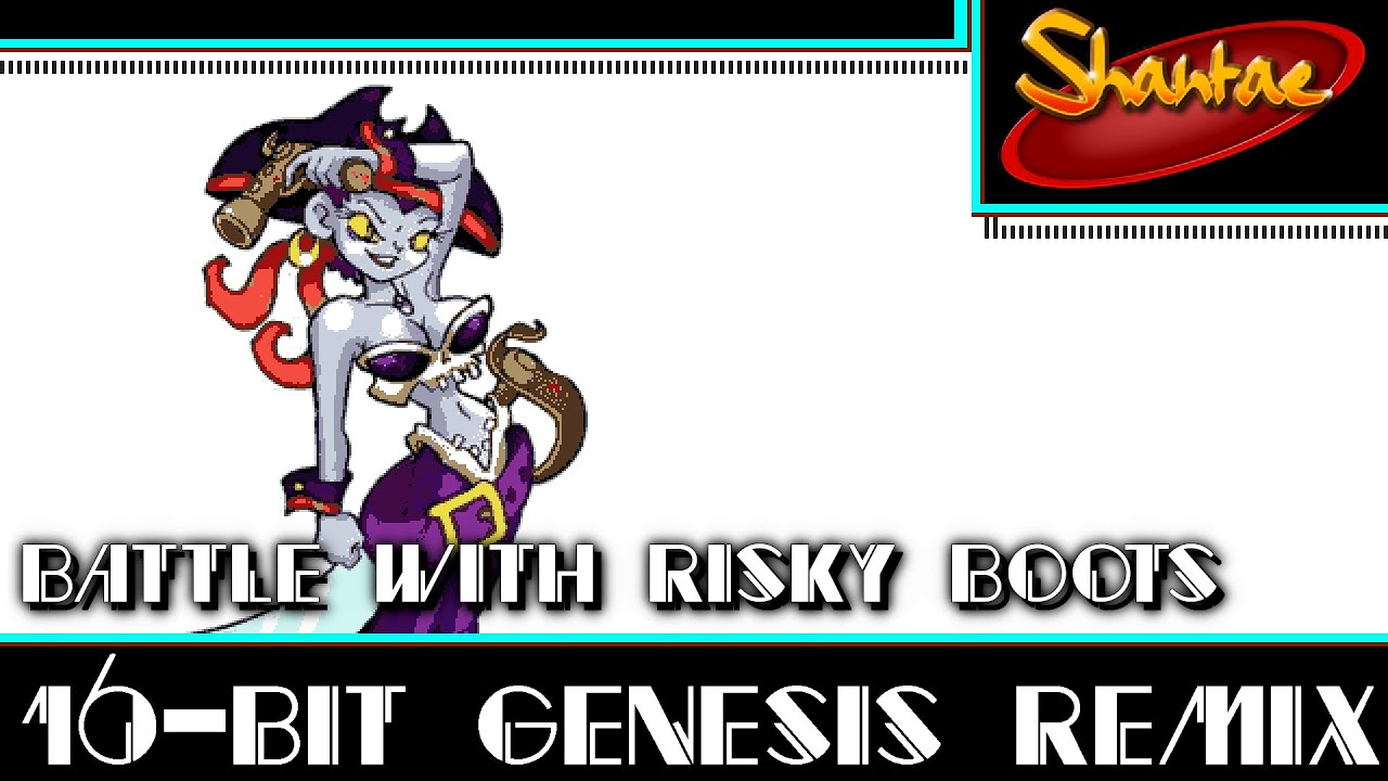 [16-Bit;Genesis]Battle with Risky Boots - Shantae(Commission)