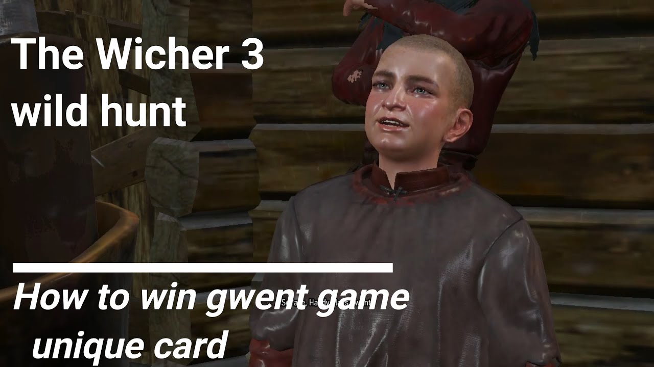 The Witcher 3: Wild Hunt -Win a unique card from Haddy of Midcopse walkthrough /gameplay