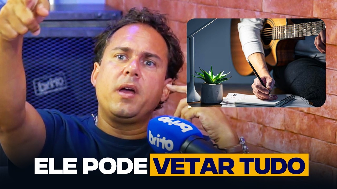 O compositor pode PROIBIR sua MÚSICA? Entenda o Direito Autoral | Brito Podcast