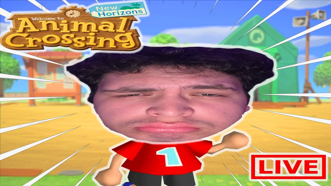 🔴LIVE - We're Playing Animal Crossing For The FIRST Time!!