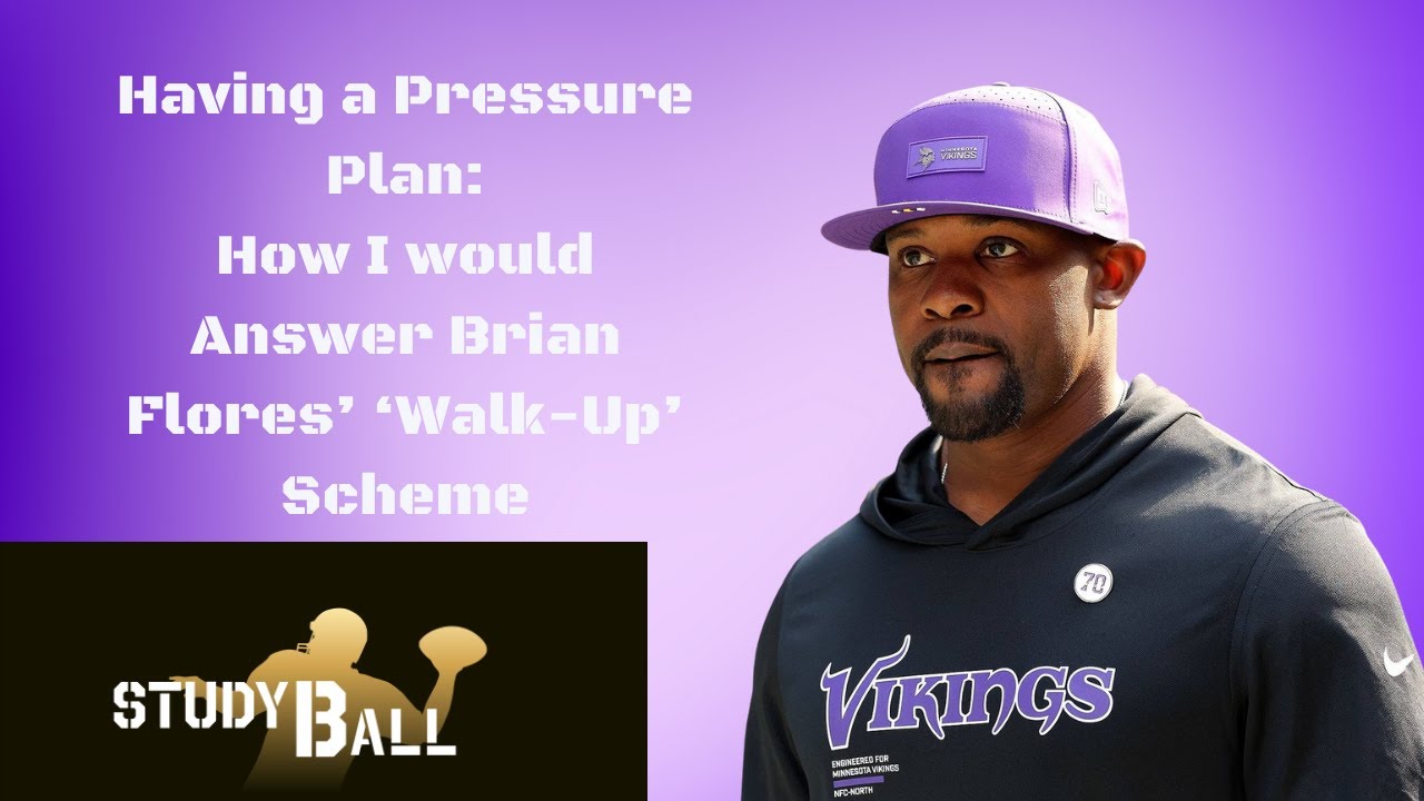 Kurt Warner's StudyBall - Having a Pressure Plan vs Brian Flores Defense