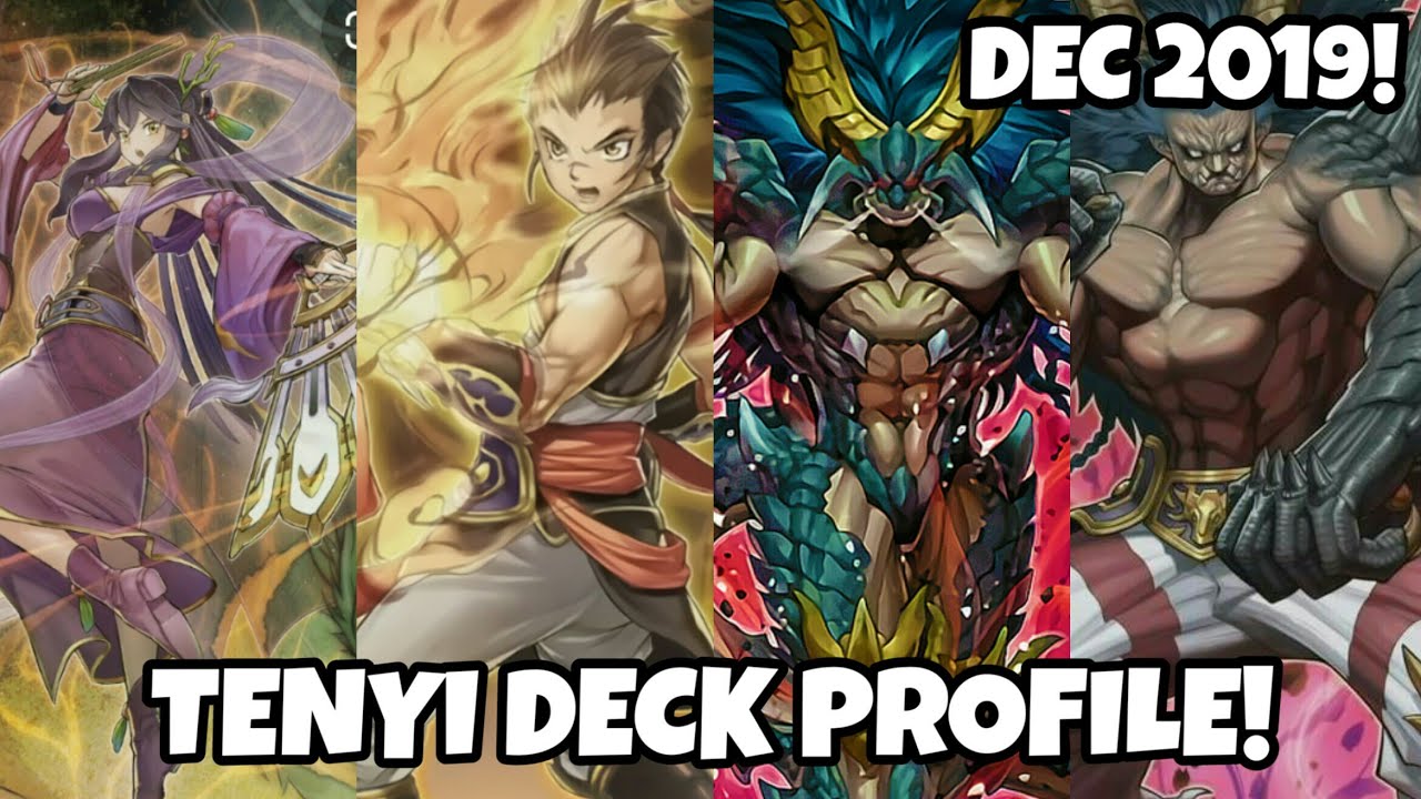 *YU-GI-OH!* TOP 4 Tenyi Deck Profile! DEC 2019!