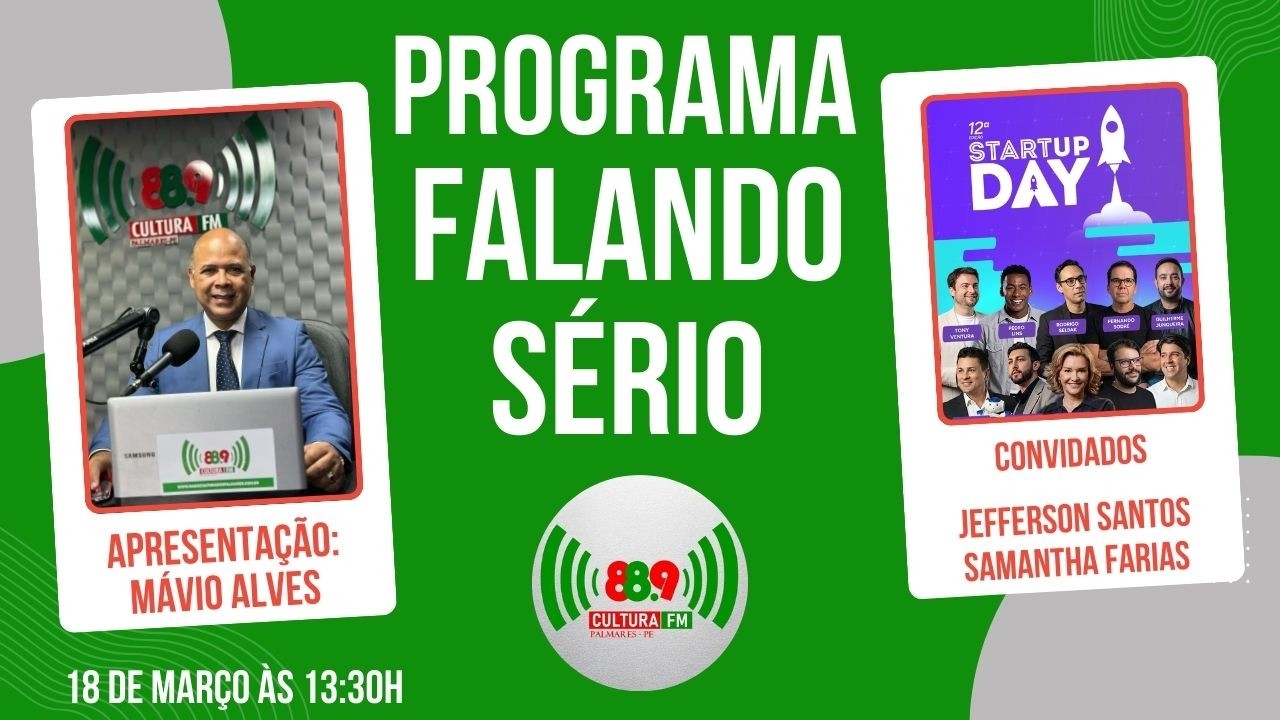 PROGRAMA FALANDO SÉRIO - 18/03/2026