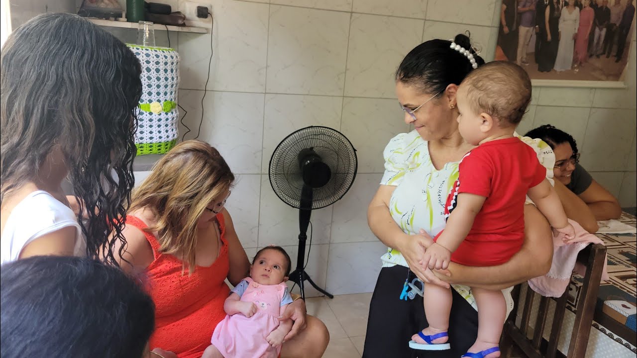 ALMOÇO DE DOMINGO DA FAMILIA DANTAS!!! RAVI COMPLETOU 8 MESSES 