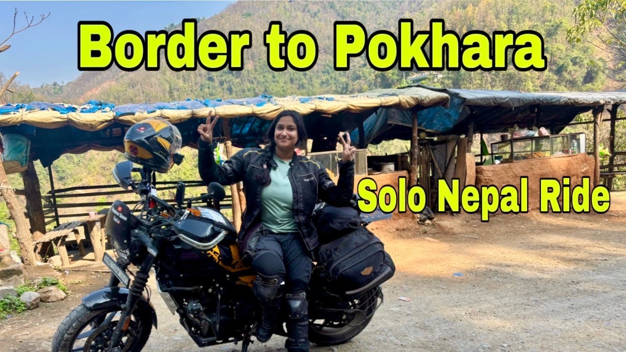 Day-3 Solo Bike Rider /Adventure sanauli to Pokhara /Solo Bike Ride from India to Nepal