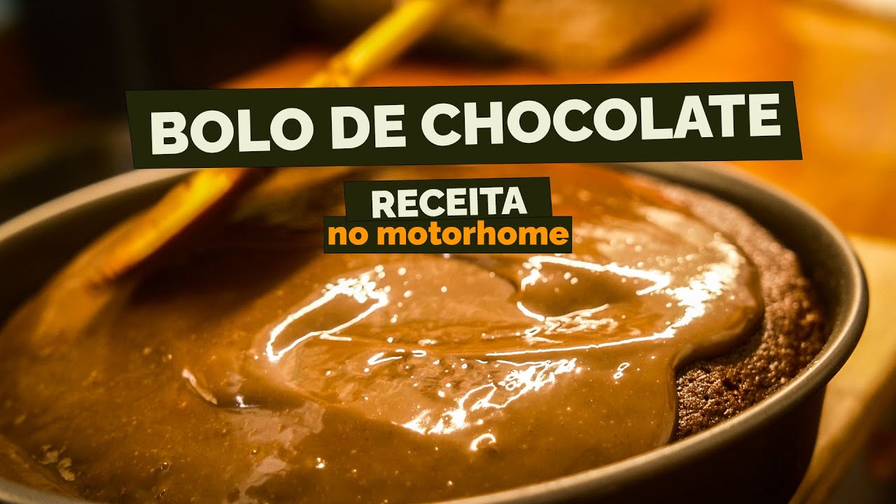 Bolo de Chocolate no forno do motorhome. Será que deu certo?