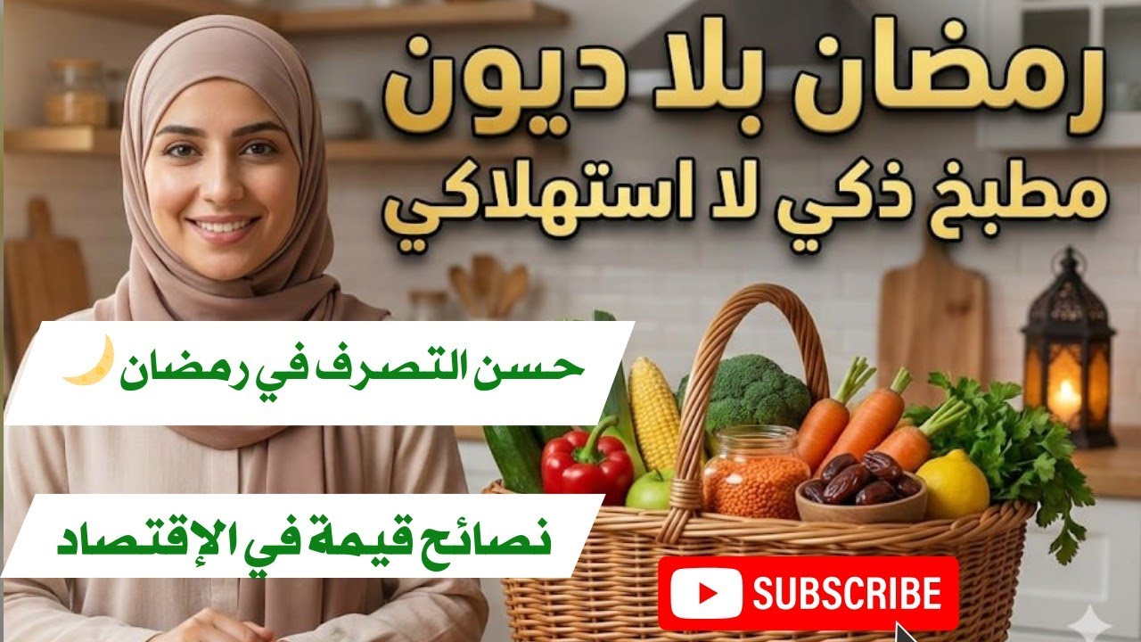 رمضان 2026 🌙نصائح قيمة لمواجهة الغلاء و تسيير المطبخ بذكاء ✨