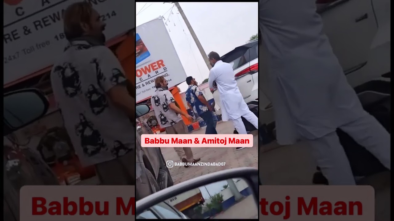 Babbu Maan back to Punjab from Dubai with Amitoj Maan #babbumaan #amitojmaan