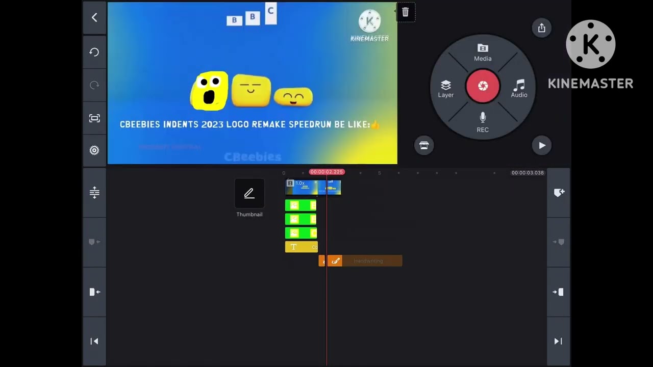 Cbeebies logo Speedrun