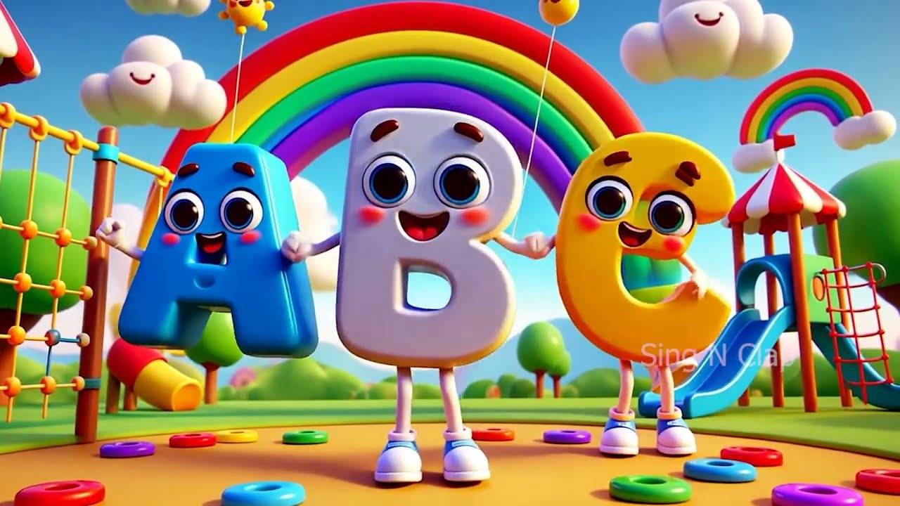 ABC Rhymes Learn the Alphabet with Fun Characters! | Sing N Clap Kids Nursery Rhymes & Songs