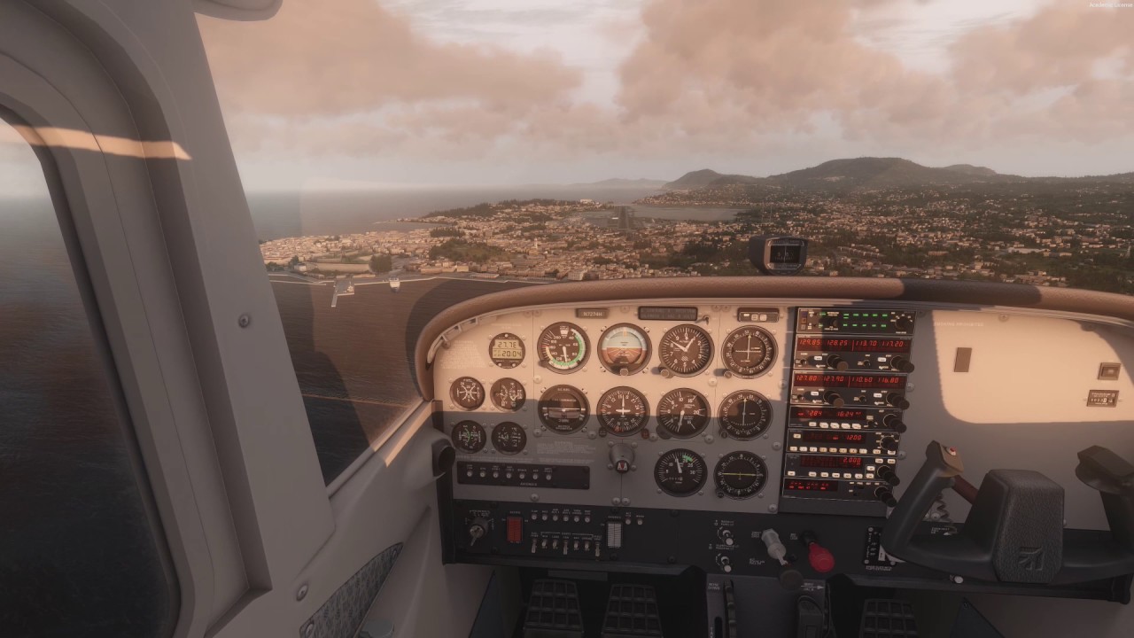 [P3D v4] The beauty of Prepar3D v4 #1 - A2A C172 / FlyTampa Corfu