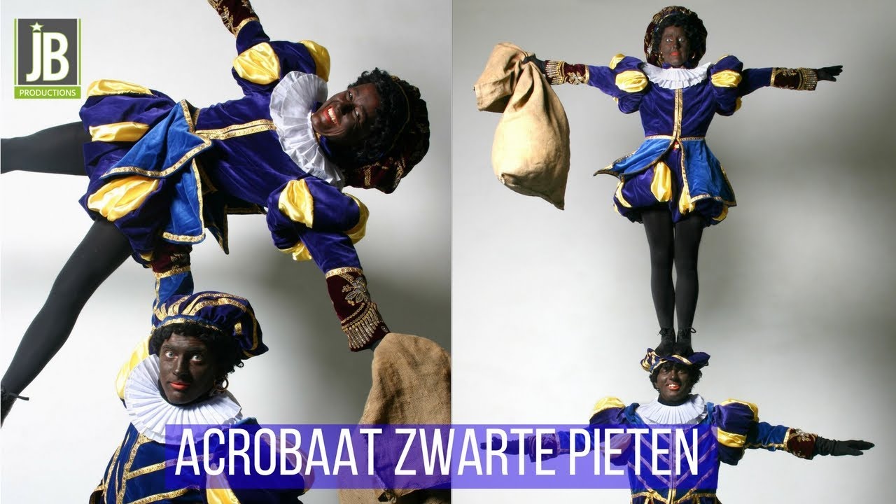 Acrobaat Zwarte Pieten  boeken of inhuren?