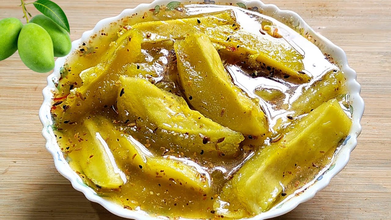 অনুষ্ঠান বাড়ির মতো আমের চাটনি। Bengali Amer Chutney Recipe.mango pickle