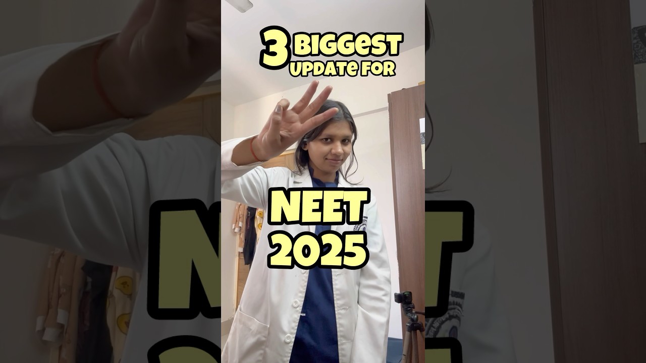 NEET pattern change?? #neet #neet2025 #mbbs #aiims #strategy #neetpattern #mbbsstudent