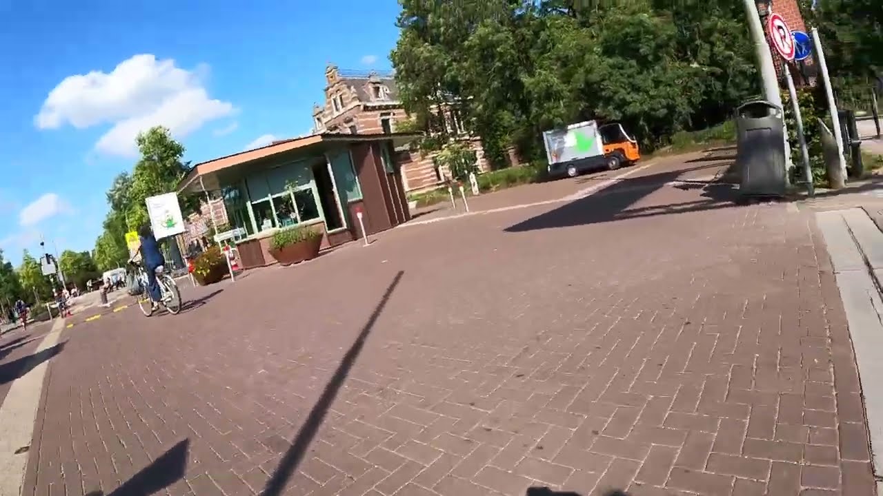 AMSTERDAM 🇳🇱 From Westerpark to Marnixkade via Marnixstraat and Lijnbaansgracht by bike