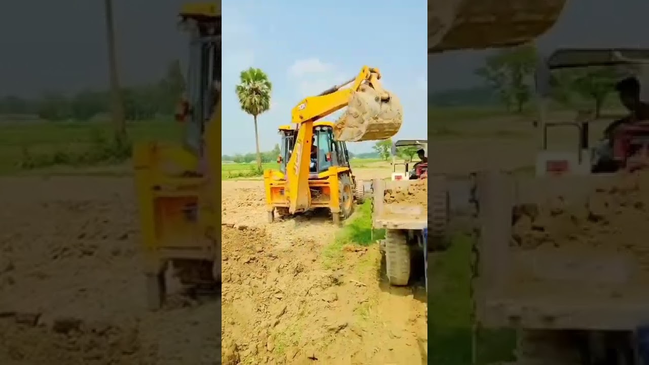 JCB machine swaraj 735 #jcj