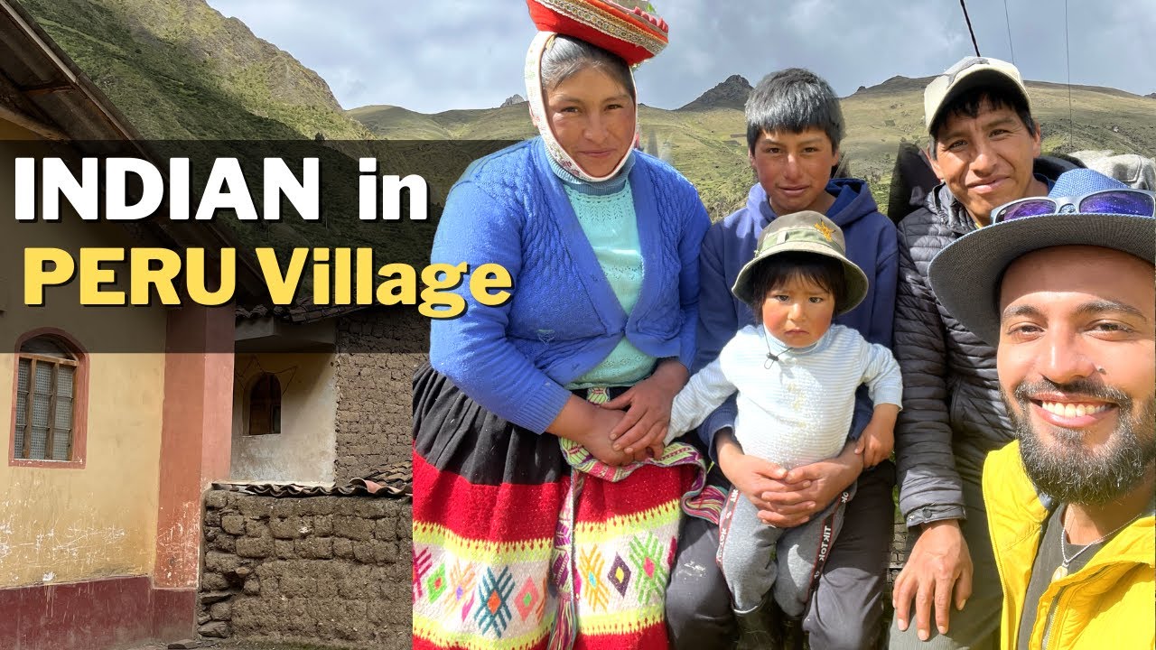 I FOUND INCA VILLAGE in PERU [ Indian in PERU Village ]