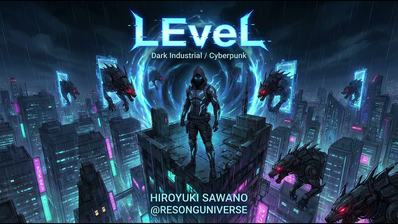 Hiroyuki Sawano - LEveL『Solo Leveling』OP｜Dark Industrial x Cyberpunk Universe｜RE:SONG UNIVERSE