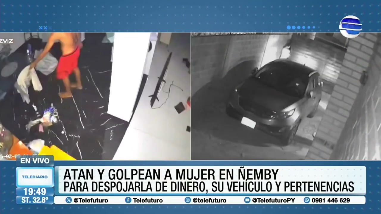 Atan y golpean a mujer en Ñemby para despojarla de dinero, su vehículo y pertenencias