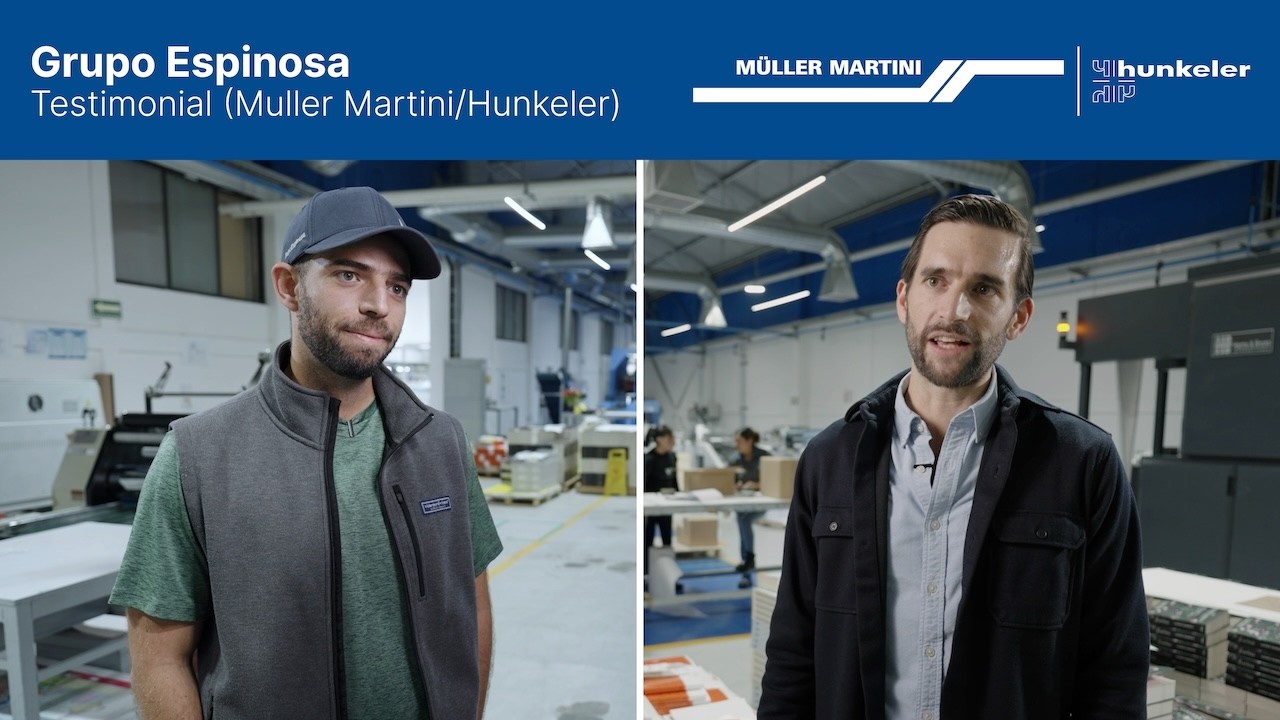 Testimonial Grupo Espinosa (Muller Martini and Hunkeler) | Mexico City