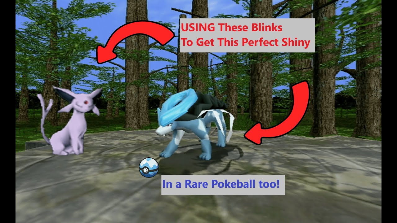 Blink RNG is really easy, actually. Perfect Shiny Suicune (Pokemon Colosseum)