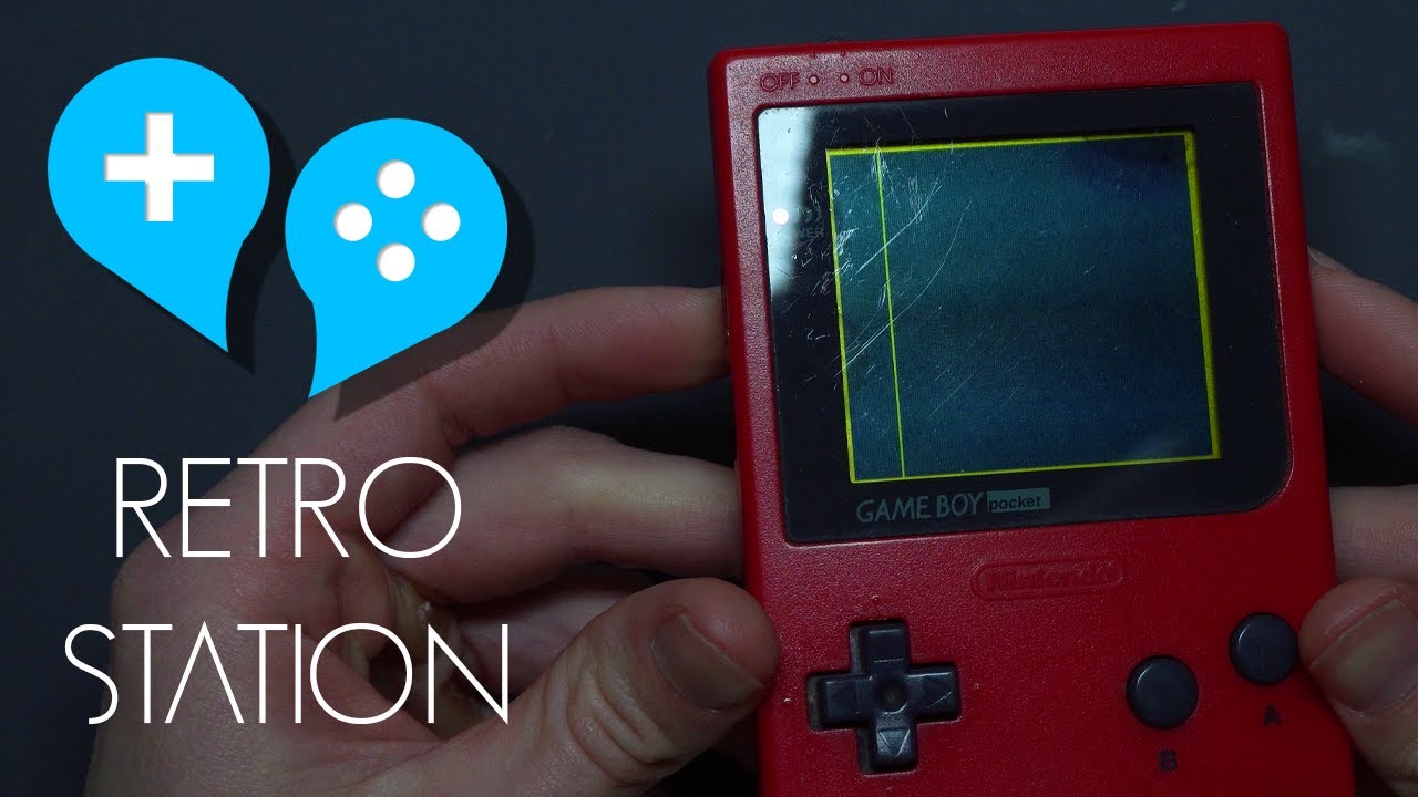 £10 Gameboy Pocket Red - No Boot + Screen Line Fix
