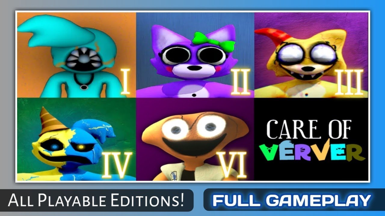 CARE OF VERVER ВСЕ ГЛАВЫ (1,2,3,4,6) ПОЛНЫЙ ГЕЙМПЛЕЙ - Игровые издания!