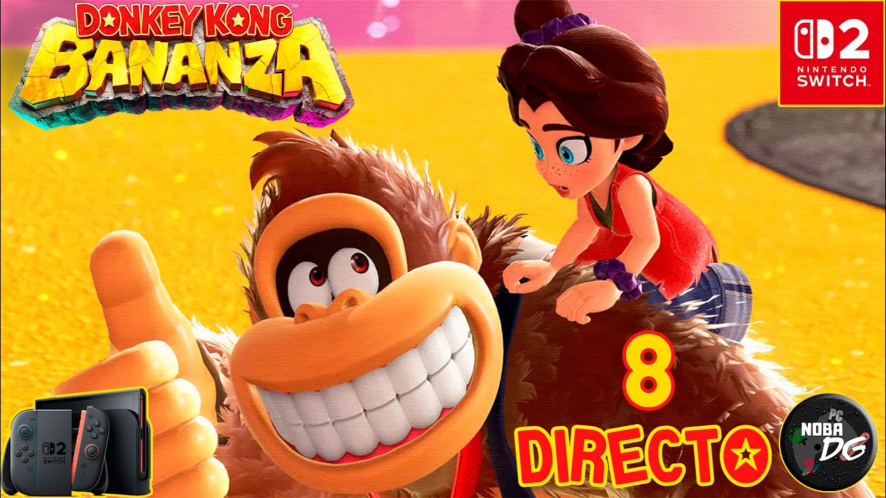 [N.Switch2] #8 Donkey Kong Bananza / Directo / Subt. Español Latino / El Desierto