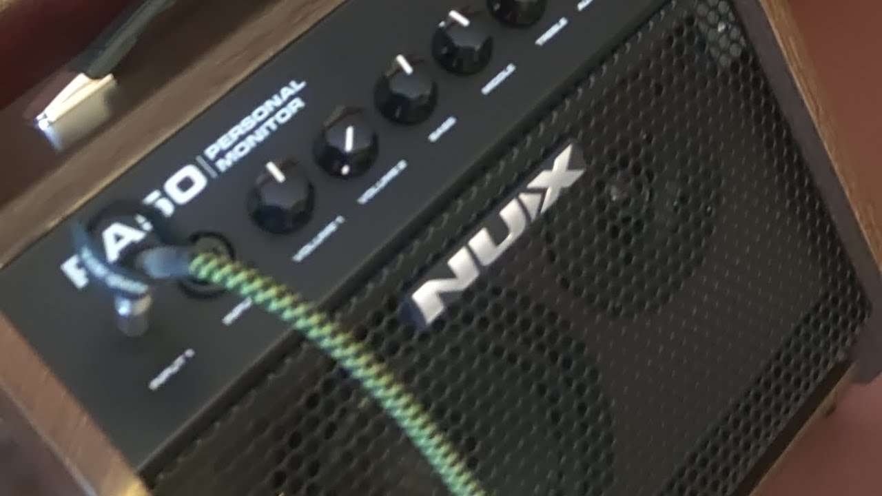 NUX PA50 : unboxing dan review on bass