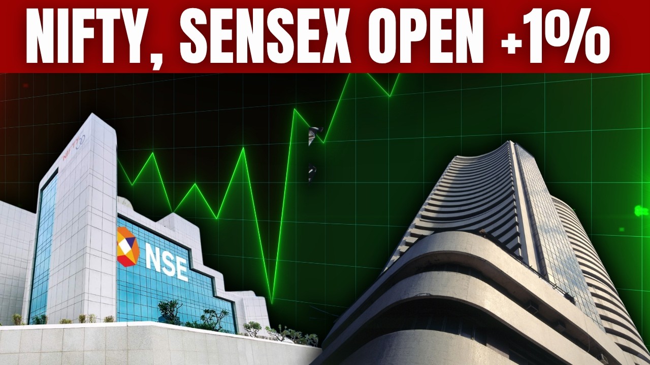Фондовый рынок сегодня: индексы Nifty и Sensex открылись более чем на 1% выше на фоне падения цен...
