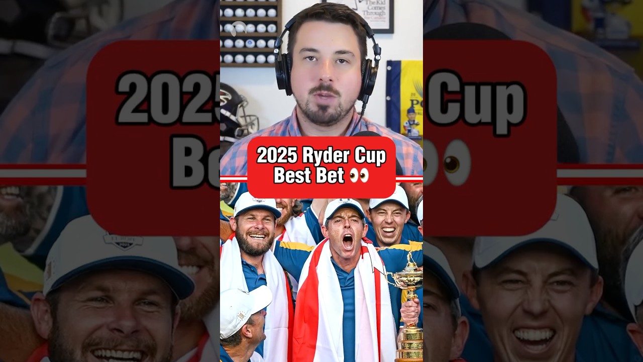 2025 Ryder Cup BEST BET for the Tournament! #golf #rydercup2025