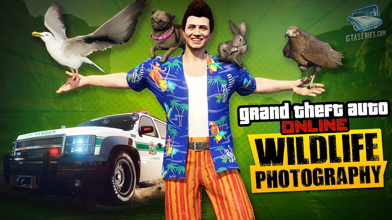 GTA Online Wildlife Photography - All Animals Locations [Unlock the Zoophilist Outfit & Park Ranger]