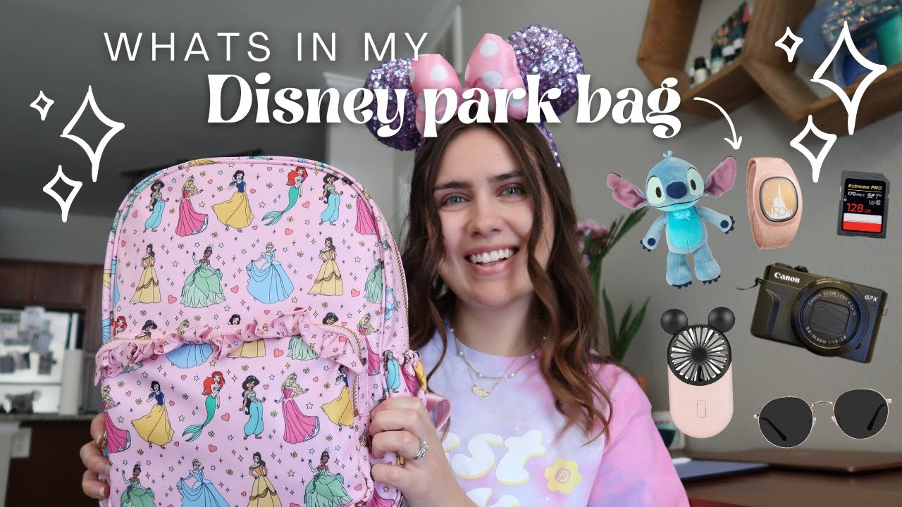 What’s in my Disney park bag 2022 ✨🏰 - Disney World park bag essentials & what to pack for 2022!