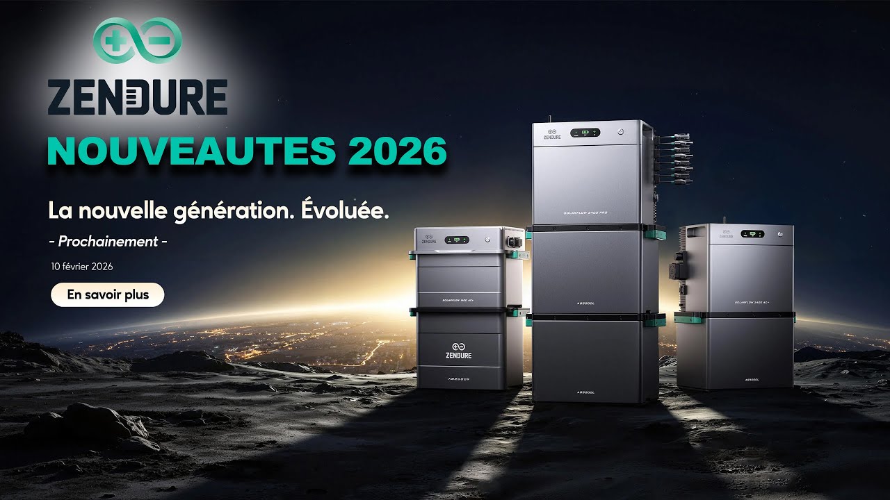 Zendure Nouveaux Produits 2026