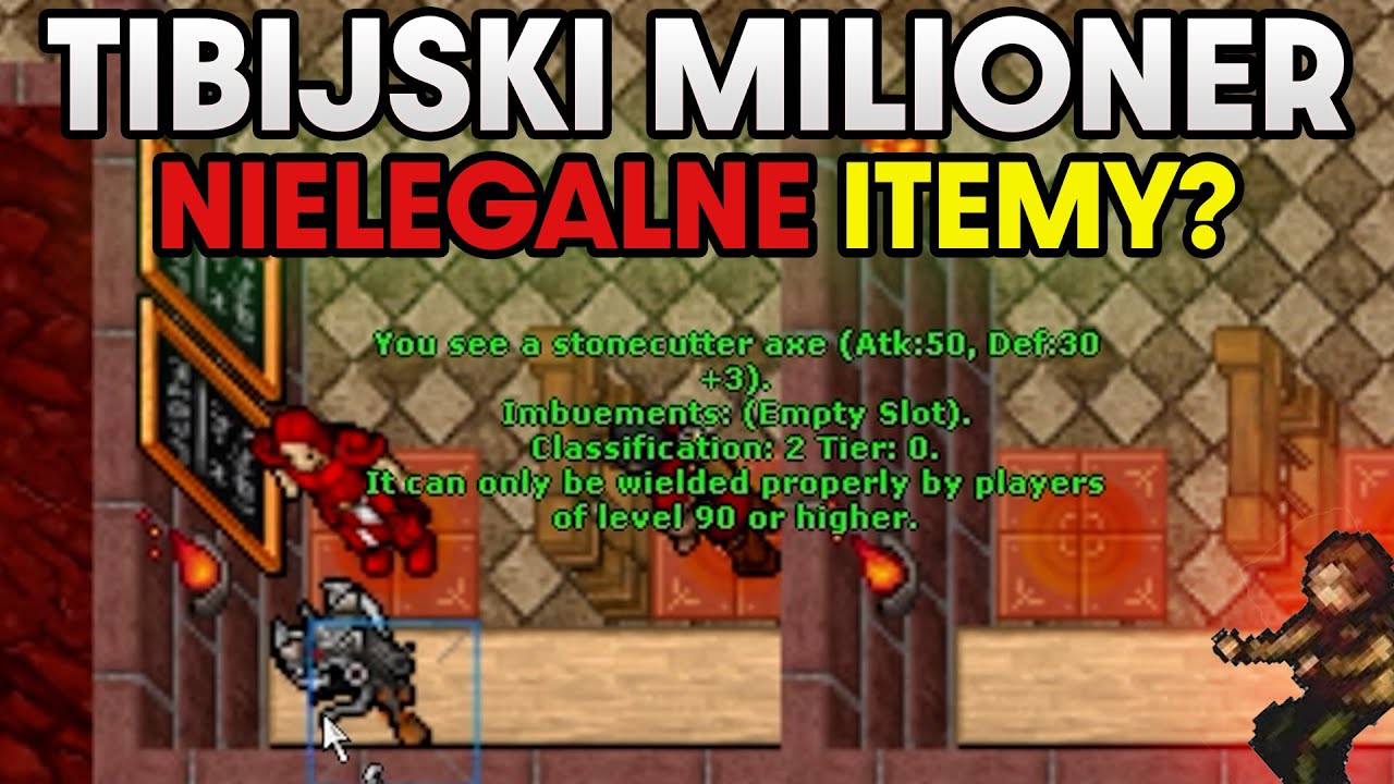 TIBIA - NAJBOGATSZY GRACZ I NIELEGALNE ITEMY | TIBIJSKIE HISTORIE