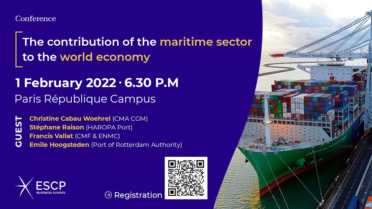 The contribution of the maritime sector to the world economy