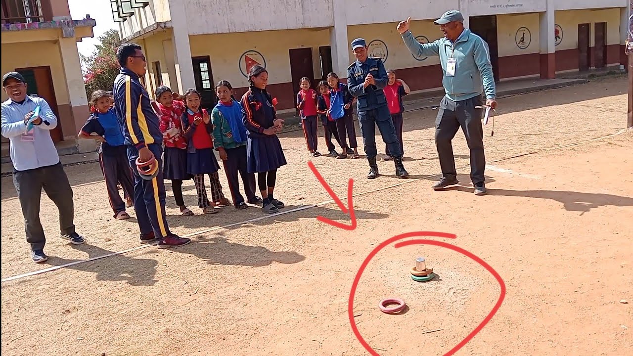Glass ma ring chhiraune game #nepali #games #play #rings 