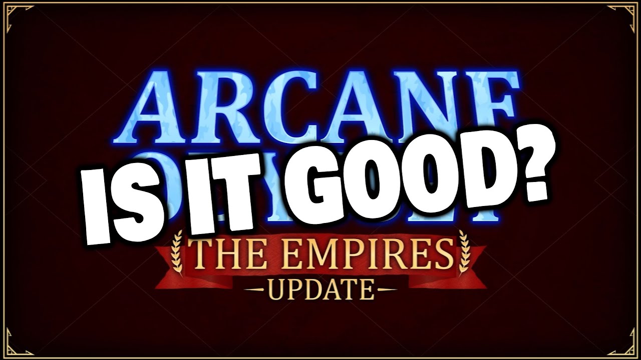 EMPIRES UPDATE TRAILER REACTION... | Arcane Odyssey