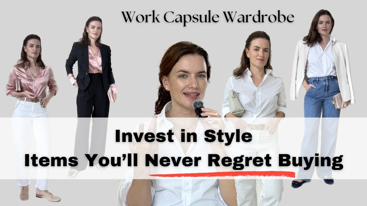 Office Outfits for Women | How To Build The Best Work Capsule Wardrobe | Old Money Outfits