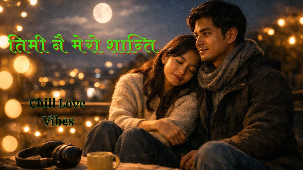 Romantic Nepali Lofi Song | तिमी नै मेरो शान्ति 💗| Chill Love Vibes | Night Lofi