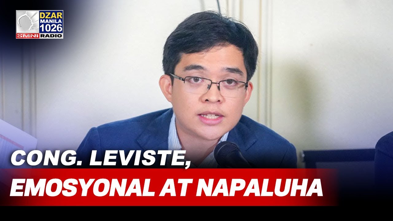 Rep. Leviste, napaluha sa presscon; Umano’y Pagbabanta sa budget ng kaniyang distrito, ibinulgar