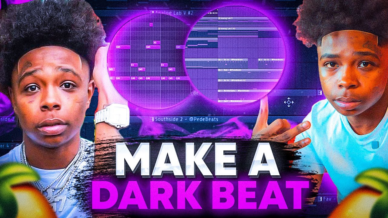 How To MAKE DARK Beats For Anti Da Menace | FL Studio Tutorial