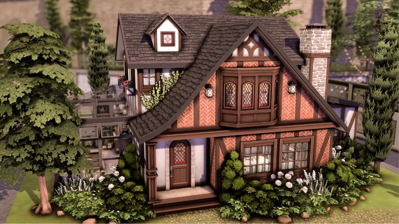 Windenburg House 🏡 The Sims 4 Speed Build | No CC